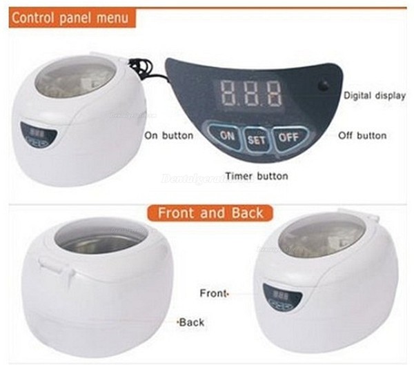 JeKen&reg; CD-7820A Digital CD Ultraschallreiniger 0.75L